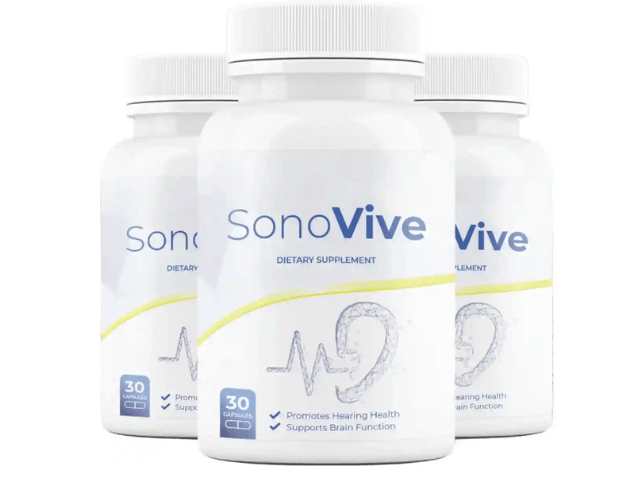 SonoVive : Natural Hearing & Cognitive Support Formula
