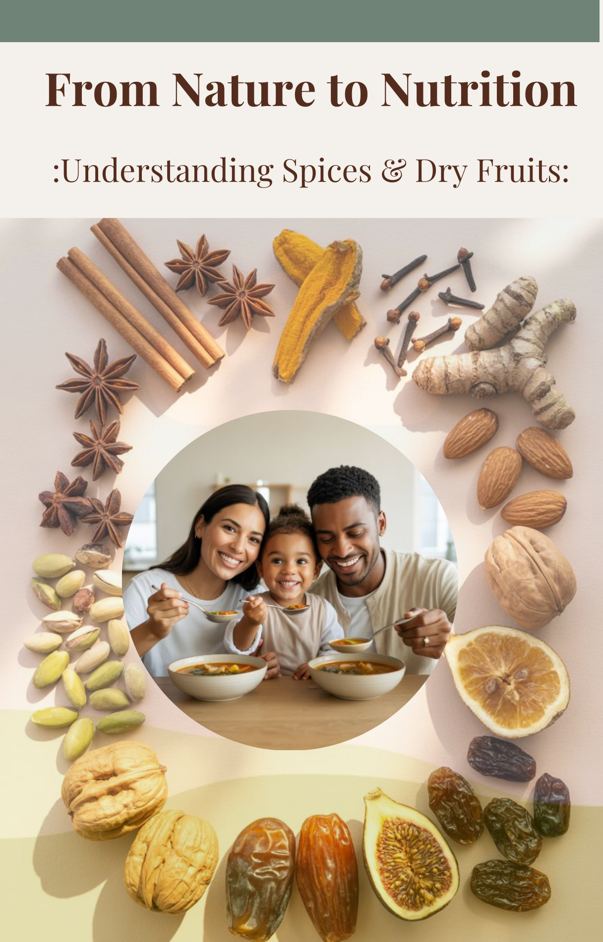 From Nature to Nutrition : Understanding Spices & Dry Fruits